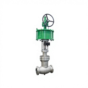 Vanne de commande pneumatique en acier inoxydable, pression moyenne, livraison gratuite, directement de l'usine - Product Image 2
