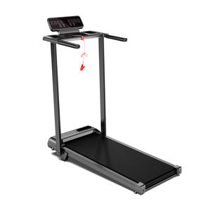 YUNPAO Nueva Mini Caminadora Doméstica con Pasamanos y Pantalla LCD Dual, Máquina para Caminar Plegable con Inclinación - Product Image 1