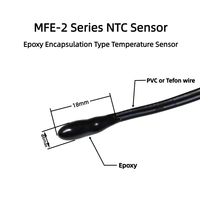 Capteur de température NTC haute précision 10K 3435K, précision 1%, pour batterie de véhicule électrique (VE) à énergie nouvelle