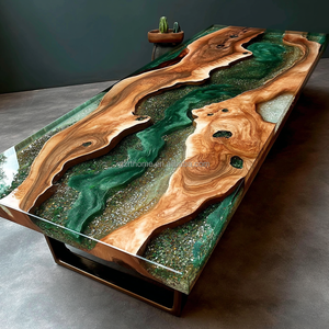 Tự làm nhựa Epoxy bảng thiết kế sáng tạo tiểu gỗ bàn, Bàn cà phê và bàn ăn - Product Image 4