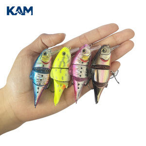 เหยื่อปลอม KAM 9.3 กรัม รุ่น Ghost Stalk แบบหลายท่อน สำหรับน้ำจืด ใช้ได้ทั่วไป ชนิดลอยน้ำ - Product Image 2