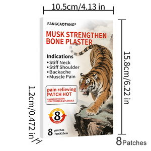 Травяные пластыри Red Tiger для облегчения мышечной и суставной боли, согревающие, натуральные китайские лечебные пластыри - Product Image 2