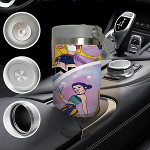 USA kho 30oz đôi tường Kpop Thợ Săn Quỷ merch UV Anime thép không gỉ Tumblers Hộp quà tặng - Product Image 2