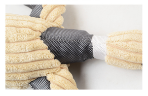 Giocattolo per Animali a Forma di Cane Saltellante con Campanello, Gioco da Masticare per la Salute Dentale, Palla in Gomma Naturale con Ventosa per Alimentazione e Divertimento - Product Image 4