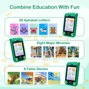 Kamera Digital Mainan Anak dengan Kamera Ganda, Layar Sentuh, Perekam Musik, Permainan Edukasi, Hadiah Dinosaurus Lucu untuk Anak-Anak - Product Image 5
