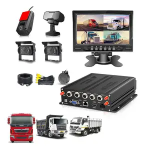 CCENTEN Intelligent 4CH HD MDVR System integrate camera Vehicle MDVR truck car Safe driving bus cctv 4g gps dvr ai mobile system