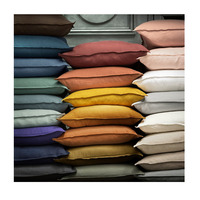 Parure de lit bohème en tissu de lin 100% percale