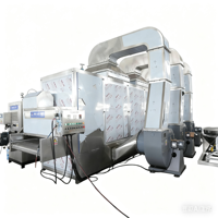 Gloednieuwe automatische continue banddroogmachine voor industriële dehydratatie van fruit en groenten