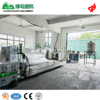 100-500 KG/H Modèle Différent Déchets En Plastique Recyclage Machine De Granulation PP PE PS PC ABS PA PET Granulateur En Plastique Machine Prix