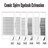 Extensions de cils Neelash pré-faites en éventail étroit, volume YY 3D 4D 5D W, extensions de cils synthétiques mates faites à la main, cheveux naturels, sans cruauté
