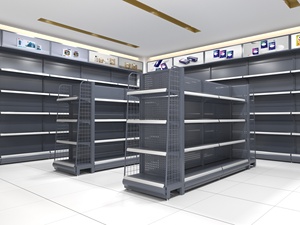 Estantes de exhibición de estante de supermercado de nuevo diseño para estante de publicidad de aperitivos estantes de exhibición de tienda de comestibles estantes de supermercado - Product Image 2