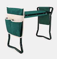 XFY Banc de jardinage moderne robuste pliable en EVA avec poignées pour s'agenouiller et s'asseoir Modèle 3389