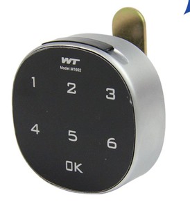 Wt-m-1602 Zinc Alloy Electronic Locker Lock Smart Touch Pad Lock For Cabinet pad lock