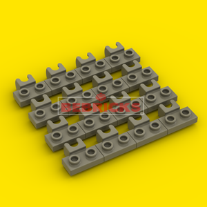 Bloques de Construcción BEBRICKS Serie 14704, Placa Modificada 1x2 con Conector de Remolque Pequeño, Bloques de Juguete MOC para Niños - Product Image 4