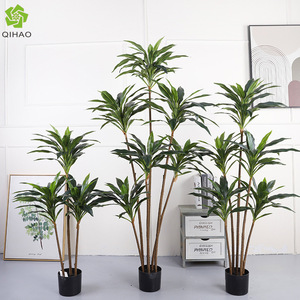 <b>Artificial</b> Red Ironwood Tree 100cm 200cm High Simulation Leaves Indoor Decor Plant Nordic Style Home Decoration - Product Image 3