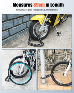 Candado Antirrobo para Bicicleta y Motocicleta, Resistente a Cortes, Venta al Por Mayor de Fábrica, con Llave - Product Image 6