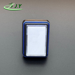 Interrupteurs à bouton-poussoir momentanés rectangulaires à LED éclairés 52x37mm, 5V 12V, à surface plate, prix usine JY pour machines de jeux d'arcade - Product Image 4