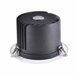 <span class=keywords><strong>Spot</strong></span> LED encastré rond de 8 pouces, 9 pouces, 230 mm, 60 W, 80 W, boîtier en aluminium moulé sous pression moderne, <span class=keywords><strong>puce</strong></span> COB blanche, éclairage - Product Image 4