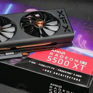 XFX AMD RADEON RX 5500XT 5600XT 5700XT 8 cartes vidéo gpu pour PC RX 5600 XT 8GB cartes graphiques