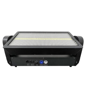 Di chuyển đầu ánh sáng nhấp nháy 960pcs 12 + 12 LED RGBW 8 segmenten Strobe flash ánh sáng có thể sạc lại đèn Disco - Product Image 2
