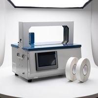 Bandeuse de ruban adhésif en papier 20 mm 30 mm pour textiles |   Petite machine à sertir de table pour chaussettes et gants