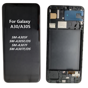 Pantalla Táctil Super AMOLED OLED Original de Alta Calidad para <span class=keywords><strong>A30</strong></span> SM-A305, Reemplazo del Ensamblaje de Pantalla con Marco, 1 Año de Garantía - Product Image 1