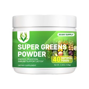 Poudre Super Greens la plus vendue avec un mélange exclusif de superaliments antioxydants et de champignons, favorise le métabolisme et l'énergie - Product Image 1