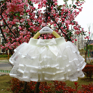 Jupe Tutu pour Filles, Jupe Tutu à Volants, Mini-Jupe de Danse, Robe de Princesse d'Anniversaire, Vêtements pour Enfants, Jupes en Tulle à 4 Couches - Product Image 3