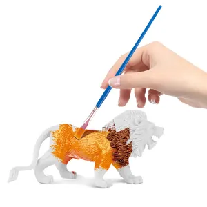 Kit <span class=keywords><strong>de</strong></span> pintura <span class=keywords><strong>de</strong></span> animales salvajes para niños, Kit <span class=keywords><strong>de</strong></span> pintura DIY, productos educativos - Product Image 1
