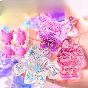 Girl DIY Material Kit Set Jelly Wax Squeeze F Wax <b>Seal</b> Cat Paw Beads <b>Silicone</b> Stress Relief Squeeze Toy - Product Image 1