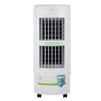 Refroidisseur d'air portable à évaporation automatique avec double sortie d'air et grille en nid d'abeille, certifié CE/CB, pour usage domestique, avec support pour échantillons