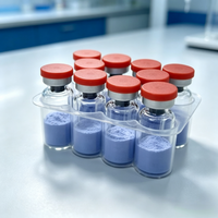 Poudre lyophilisée de tripeptide de cuivre GHK-Cu de haute pureté - Matière première cosmétique AHK-Cu