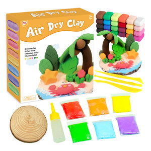 <span class=keywords><strong>2025</strong></span> Tùy Chỉnh Ánh Sáng Đất Sét Bãi Biển Mô Hình Trẻ Em Tự Làm Công Cụ Điêu Khắc Nghệ Thuật Sáng Tạo Thủ Công Mỹ Nghệ 6 An Toàn Không Khí Khô Màu Sắc Cho Bé Trai & Cô Gái - Product Image 1