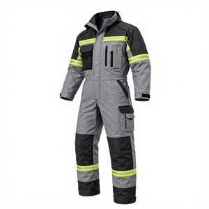 Combinaison de travail ignifuge pour homme en polyester certifié NFPA, personnalisable, avec fonction anti-déformation - Product Image 4