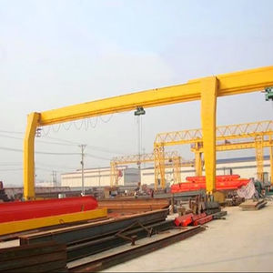 Pont roulant à poutre simple de haute qualité pour utilisation industrielle en extérieur, manutention efficace des matériaux - Product Image 1