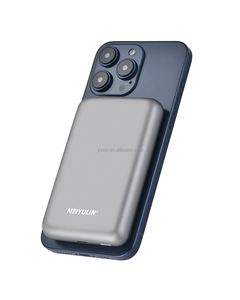 Batterie externe portable en aluminium 10000 mAh avec port USB-C PD20W et charge rapide magnétique sans fil pour iPhone et <span class=keywords><strong>Samsung</strong></span> - Product Image 6