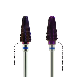 7.0mmトルネード紫カーバイドネイルドリルビット<span class=keywords><strong>3</strong></span>/32 "黒タングステンカーバイドドリルビット爪工作用 - Product Image 4