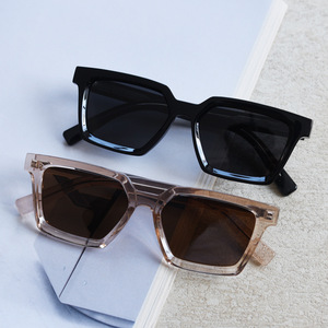 <span class=keywords><strong>2026</strong></span> クラシックハイスクエアリベットサングラス メンズ レディース ファッションメガネ パンク レクタングルデザイン サングラス レトロメガネ UV400 - Product Image 3