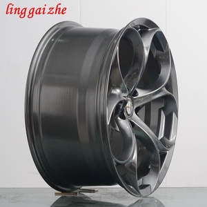 Nouvelles <span class=keywords><strong>jantes</strong></span> en alliage d'aluminium R19 20 pouces 2019x8 19x9 PCD5-110 CB65.1crr pour <span class=keywords><strong>Alfa</strong></span> <span class=keywords><strong>Romeo</strong></span> Giulia Juliet - <span class=keywords><strong>Jantes</strong></span> moulées à cinq branches - Product Image 2