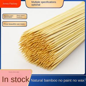 Venta al por mayor de fábrica Parrilla de bambú Herramientas Barbacoa Agarbatti Palos de Bambú - Product Image 2