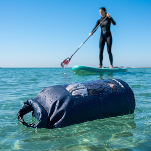 Bolsa Seca de PVC con Soporte OEM, Material de PVC Resistente, Bolsa Flotante Impermeable para Natación, Camping, Senderismo y Mochila - Product Image 3