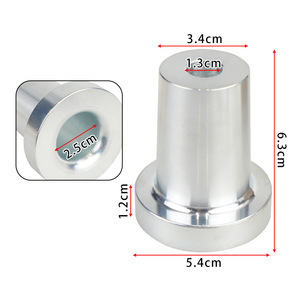 Outil d'alignement d'essieu de remorque, butée de moyeu en acier de 3,4 cm x 6,3 cm pour la réparation et le remplacement de semi-remorques - Product Image 1