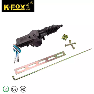 جهاز قفل باب السيارة, جهاز عالمي DC 12v مشغل قفل باب 360 درجة دوران مشغل قفل مركزي بسلك 2 و 5 أسلاك مجموعة مشغل قفل باب السيارة - Product Image 5