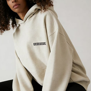 T-shirt Homme Oversize ESS Hoodie de la Marque de Luxe Esiatls, 100% Coton Premium, Motif Uni Hip Hop, Tissu Jersey <span class=keywords><strong>Fear</strong></span> God - Product Image 2