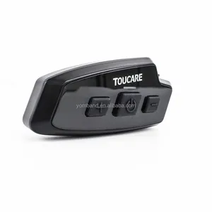 Новейшая технология Toucare, система сетки и Bluetooth, переговорное устройство для мотоциклетного шлема с микрофоном и гарнитурой, 32 динамика, разговор на Конференции