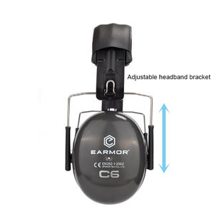 Orejeras de caza, orejeras industriales con cancelación de ruido, orejeras de seguridad para invierno, protección auditiva para los oídos - Product Image 4