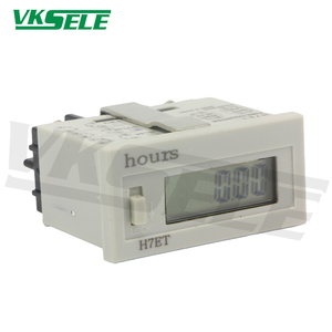 Contadores electrónicos digitales AC220V AC110V DC12V DC24V H7ET Contador de 6 dígitos Contador de horas - Product Image 5