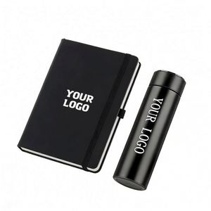 <b>A6</b> A5 B5 Wholesale Logo Pu Leather Hard Cover Luxury Bandage Journal for Business Notebook - Product Image 1
