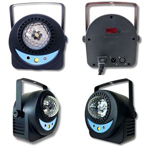 Proyector de cielo estrellado, lámpara LED con bola mágica láser, luz intermitente de 7 colores para KTV, fiesta, bar, iluminación de escenario interior, YG-ML2004 - Product Image 2