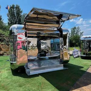 Vente directe d'usine, petite caravane de voyage rétro, caravane de camping, caravane de camping durable en fibre de verre et aluminium, mobile - Product Image 3